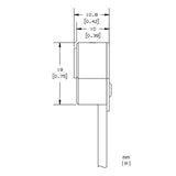 G9.5 2-Pin HPL socket lamp holder - 69818 TP-22H Replacement_2