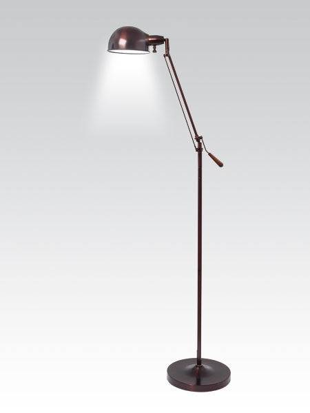 Verilux Brookfield Deluxe Natural Spectrum Floor Lamp - Aged Bronze ...