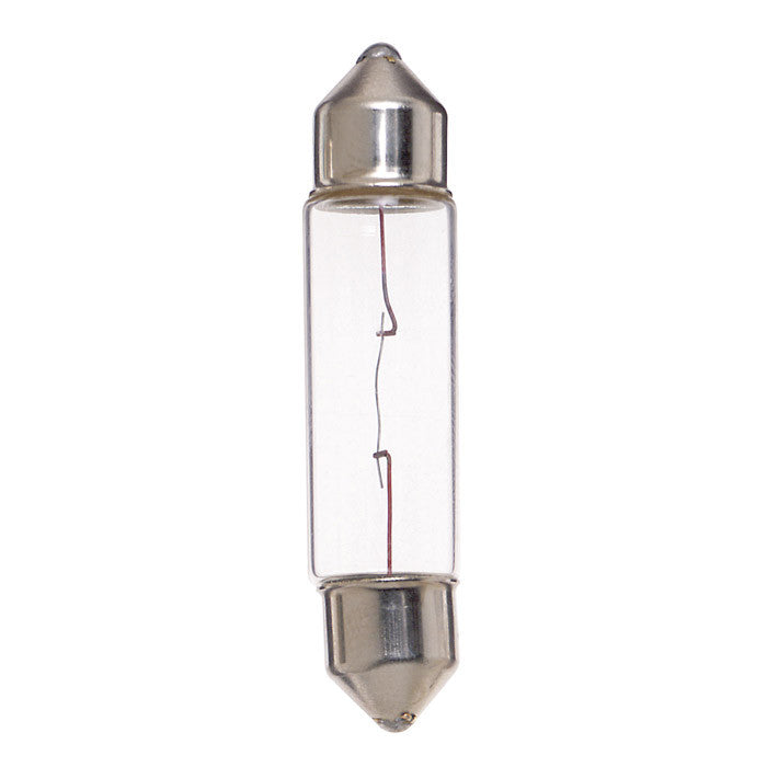 10 Pk - Osram 10W 12V 6411 SV8.5/8 Festoon Incandescent light bulb