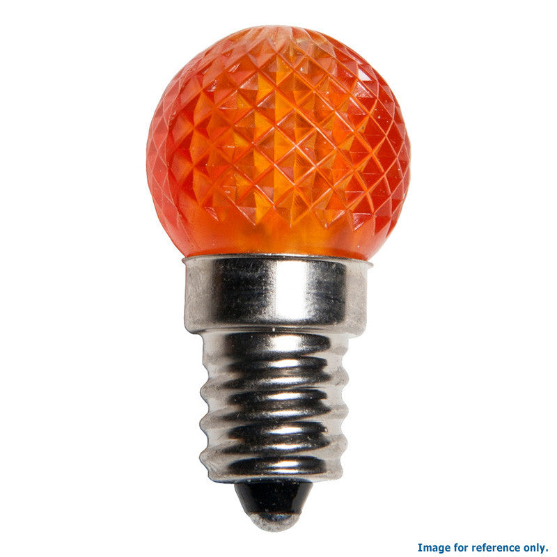 G20 LED Christmas Lamp Amber Light - 25 Bulbs