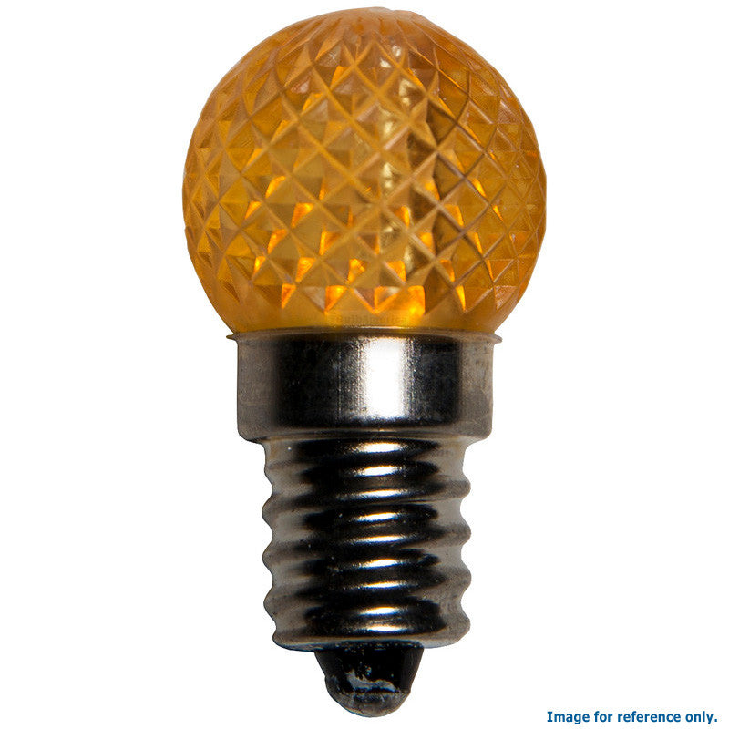 G20 LED Christmas Lamp Gold Light - 25 Bulbs