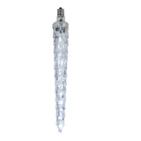 7 Inch C7 Falling Icicle Cool White Bulb