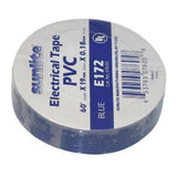 SUNLITE 10pcs Electrical Tape Blue E172