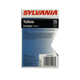 Sylvania 75W 120V Yellow BR30 Floodlight Incandescent Bulb - BulbAmerica