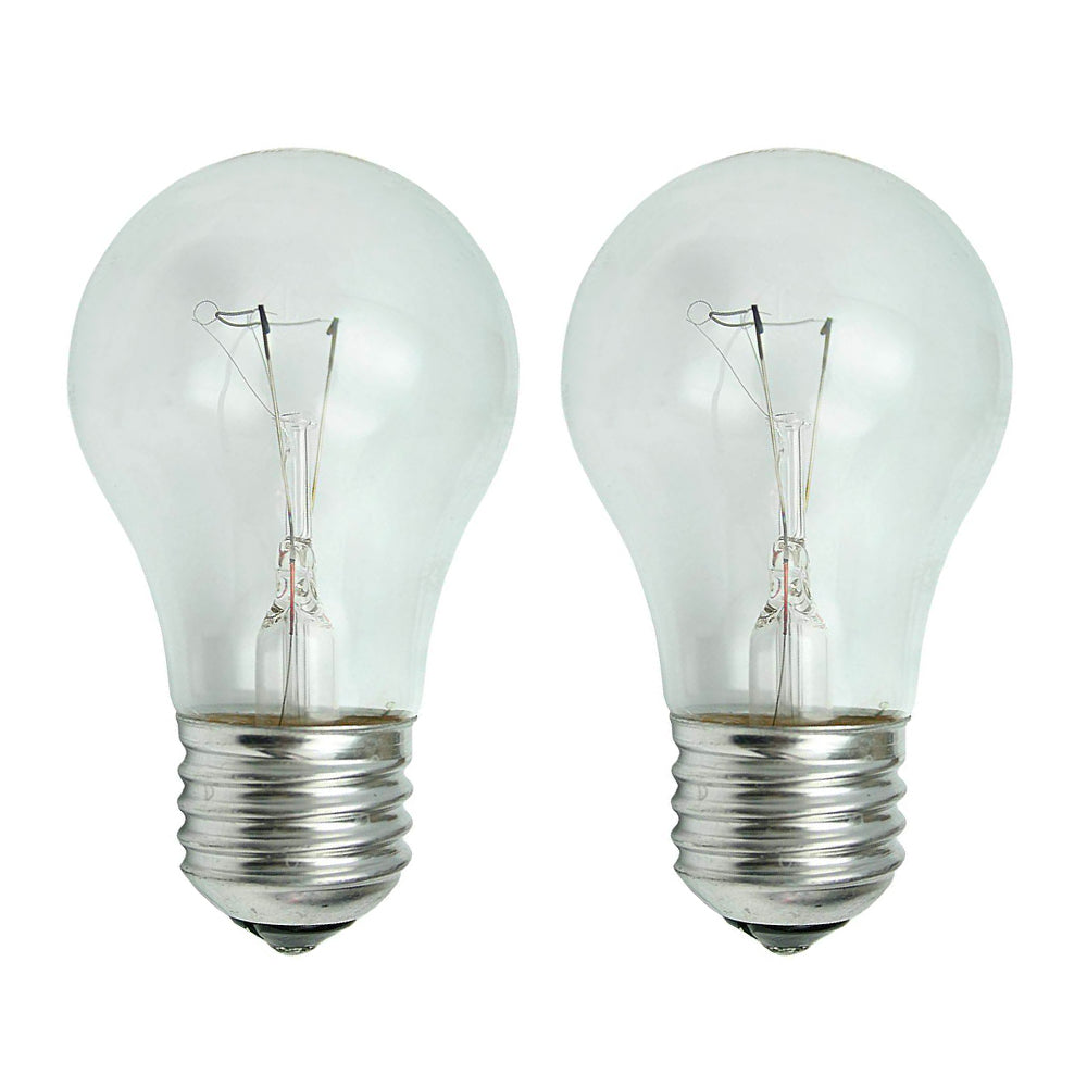 2PK - Philips 40w 120v A-Shape A15 Clear E26 DuraMax Fan Incandescent Light Bulb