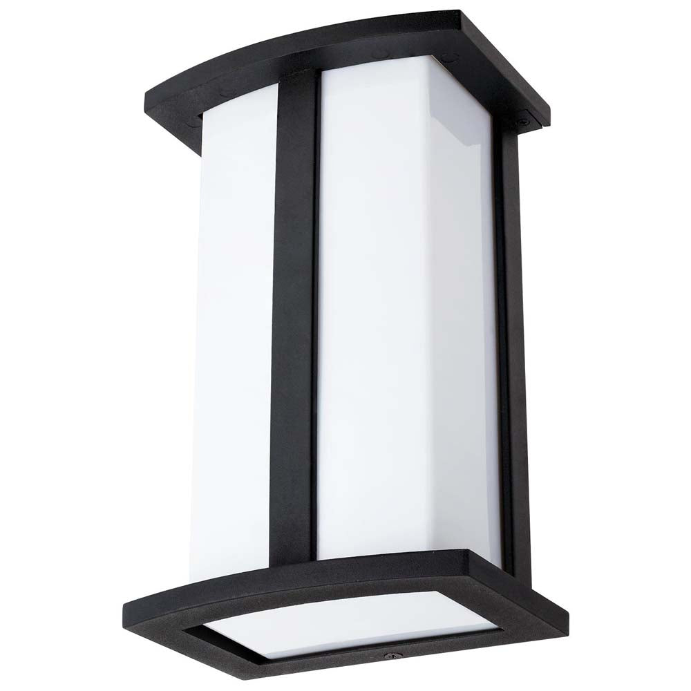 Sunlite 46093-SU Incandescent Wall Sconce Fixture Black Powder