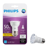 4Pk - PHILIPS AmbientLED 7W PAR16 Dimmable Bright White 3000K Flood Light Bulb - BulbAmerica