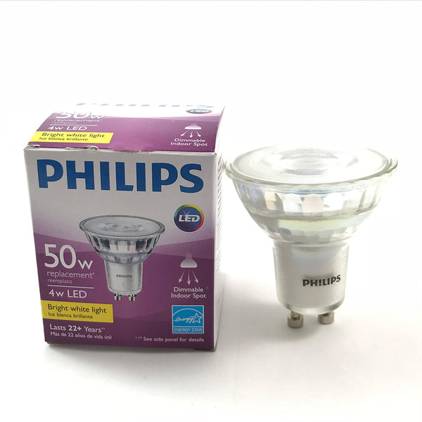 collateral Foreword Convert Philips 4w MR16 GU10 LED Flood 35 3000K 380 lumens Dimmable Airflux Bu –  BulbAmerica