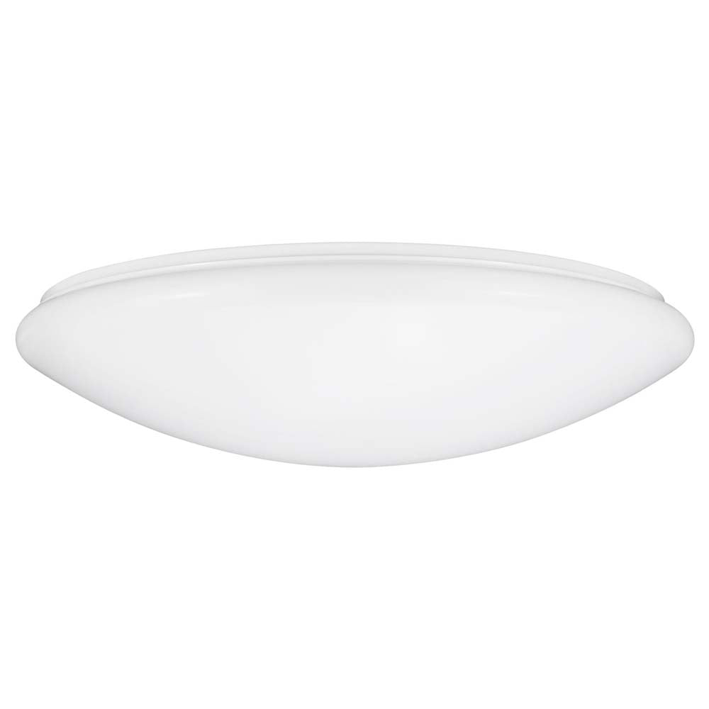 Sunlite 49121-SU 25w 14" LED Round Mushroom Light Fixture White Warm White 3000k