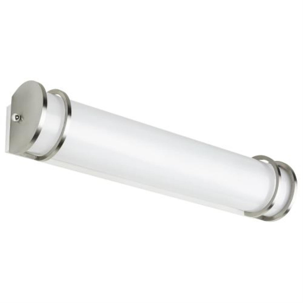 SUNLITE 36W 36in. LED Half-Cylinder Vanity Light Fixture Dimmable 3000K Warm White