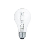 2PK - Sylvania 28w 120v A-Shape A19 E26 Clear Halogen Light Bulb