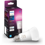 Philips Hue White and Color Ambiance A19 E26 Bluetooth & Zigbee LED Smart Bulb