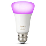 Philips Hue White and Color Ambiance A19 E26 Bluetooth & Zigbee LED Smart Bulb - BulbAmerica