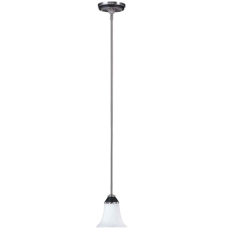 Nuvo Keen ES - 1 Light Mini Pendant w/ Satin White Glass - (Lamp Included)