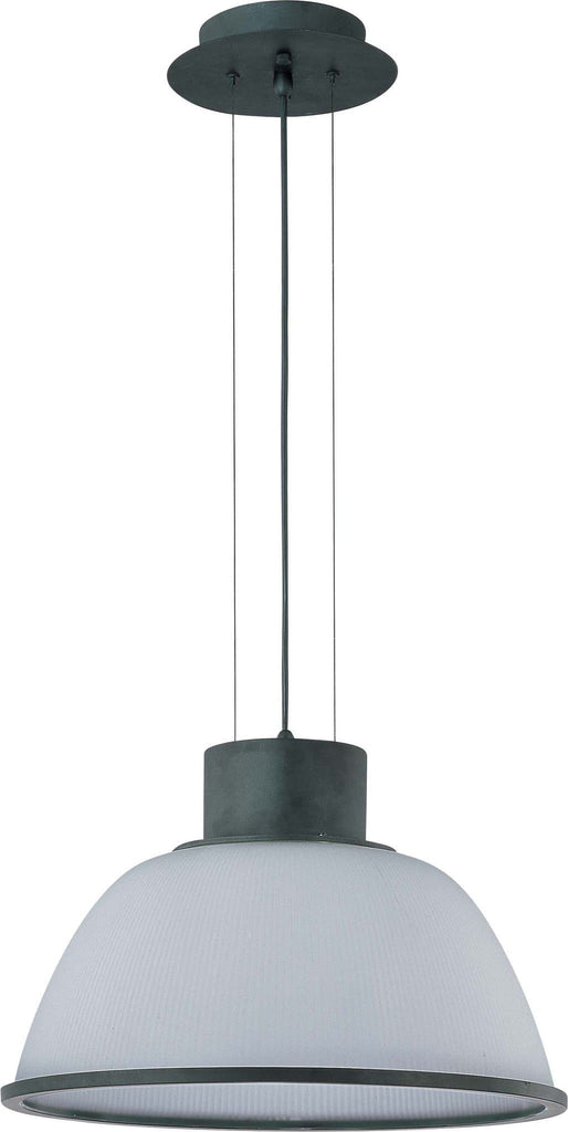Nuvo Gear - 1 Light 20 inch Pendant w/ Frosted Prismatic Glass
