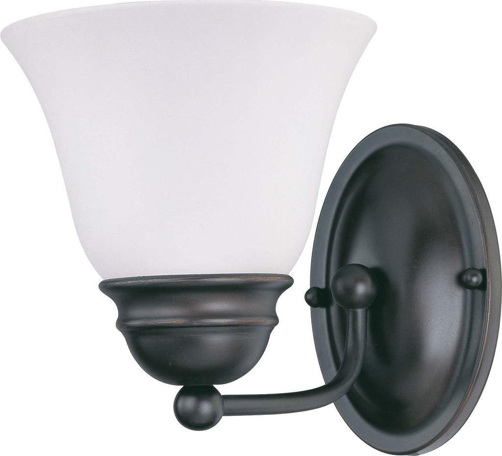 Nuvo Empire ES - 1 Light 7 in Vanity w/ Frosted White Glass -  13w GU24 Lamp