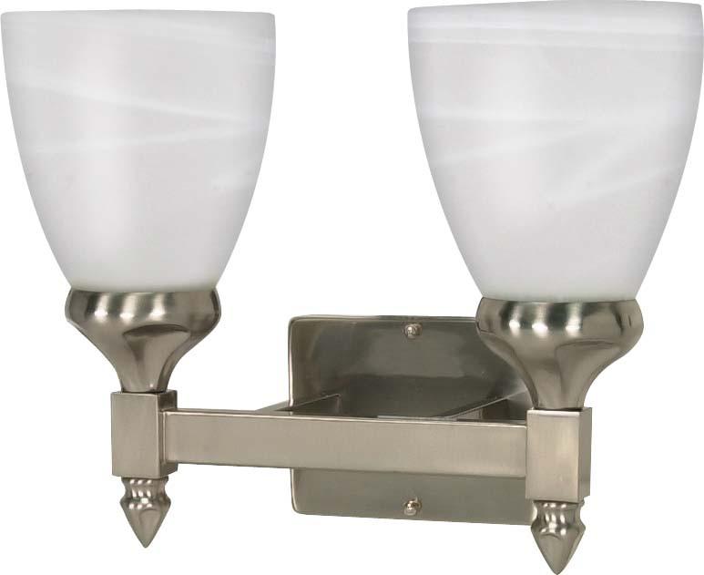 Nuvo Triumph - 2 Light Cfl - 13 inch - Vanity - (2) 13W GU24 Lamps Included