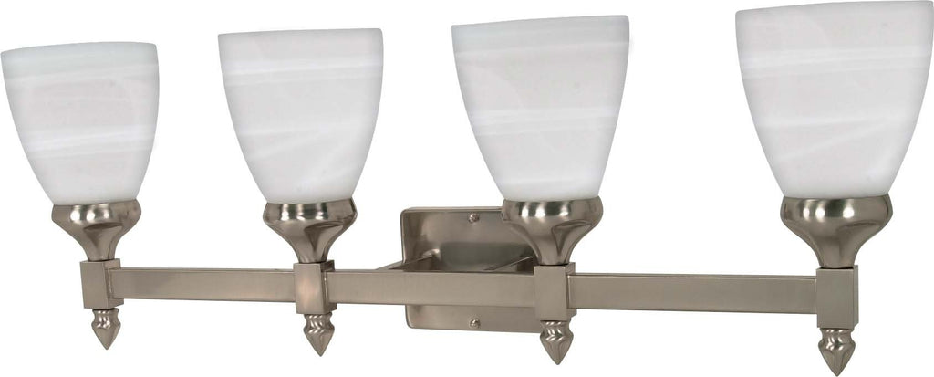 Nuvo Triumph - 4 Light Cfl - 29 inch - Vanity - (4) 13W GU24 Lamps Included