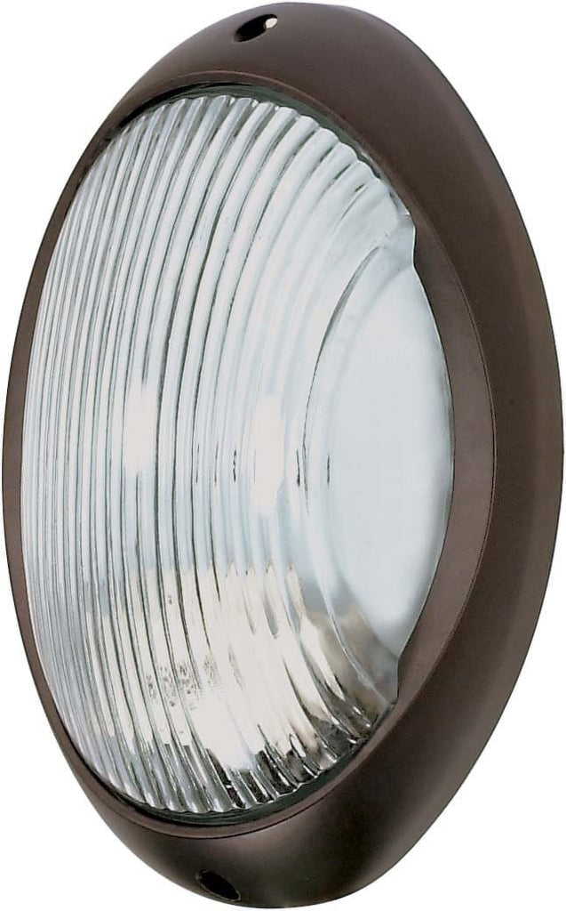 Nuvo 1 Light Cfl - 11 inch - Large Oval Bulk Head - (1) 13W GU24 Lamp Included