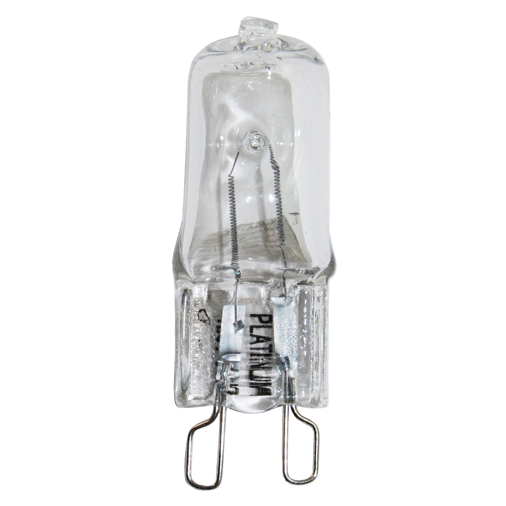 Platinum 60W 120V G9 Bi-Pin Base Clear Halogen Bulb