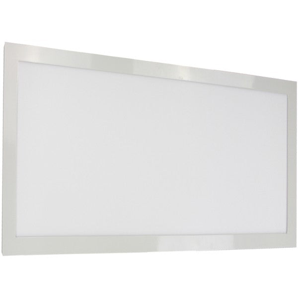 22W 12" x 24" Surface Mount LED Fixture 5000K White Finish 120/277V