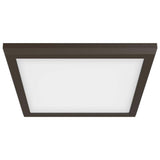 Blink - 13W 9-in LED Fixture CCT Selectable Square Shape Bronze Finish 120V