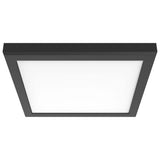 Blink Pro - 19.5w 12-in. CCT Selectable LED Square Surface Mount Black Finish