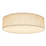 20w 15-in Tunable Beige Fabric Drum LED Decor Flush Mount Acrylic Diffuser_3