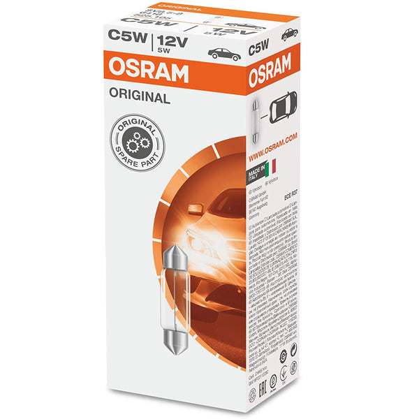 Osram C5W 24v 5W (242) Commercial Vehicle Interior Festoon Bulbs (x2)  6423-01B