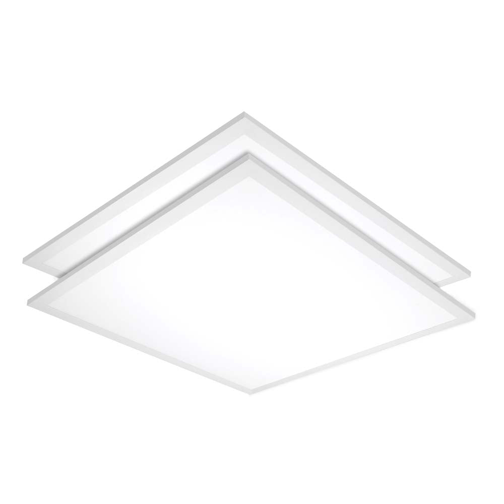 2Pk - Nuvo Lighting 40w 2x2 ft. LED Flat Panel 4000k Cool White 120-347v
