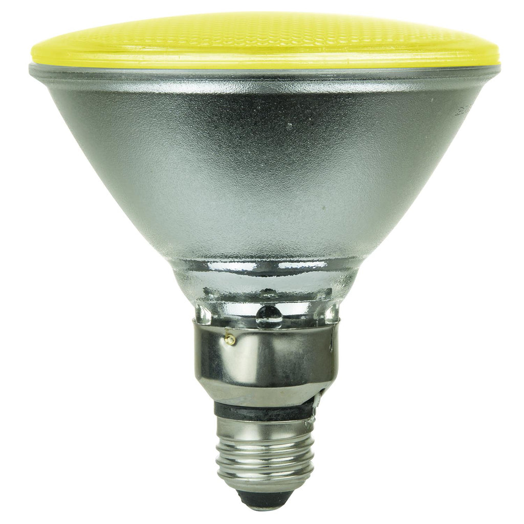 SUNLITE 80045-SU LED PAR38 Colored Reflector 4w Light Bulb Yellow