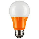 BulbAmerica Orange Frosted 39301 A19 LED 3W Medium (E26) Base Light Bulb