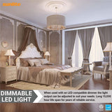 Sunlite LED B11 Clear Chandelier Light Bulb 7w 120v E12 Base 3000K - Warm White_2