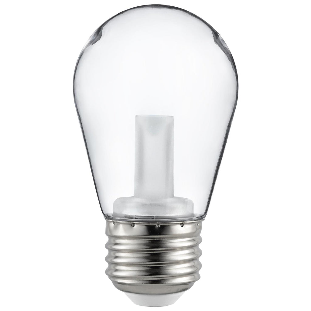 SUNLITE LED 1 Watt S14 Lamp Medium (E26) Base 2700K Warm White