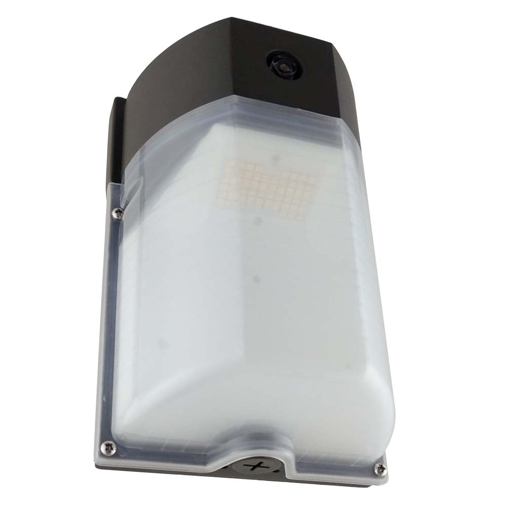 Sunlite 25w 120-277v Bronze Finish LED Mini Wall Pack Fixture - 3000K Warm White