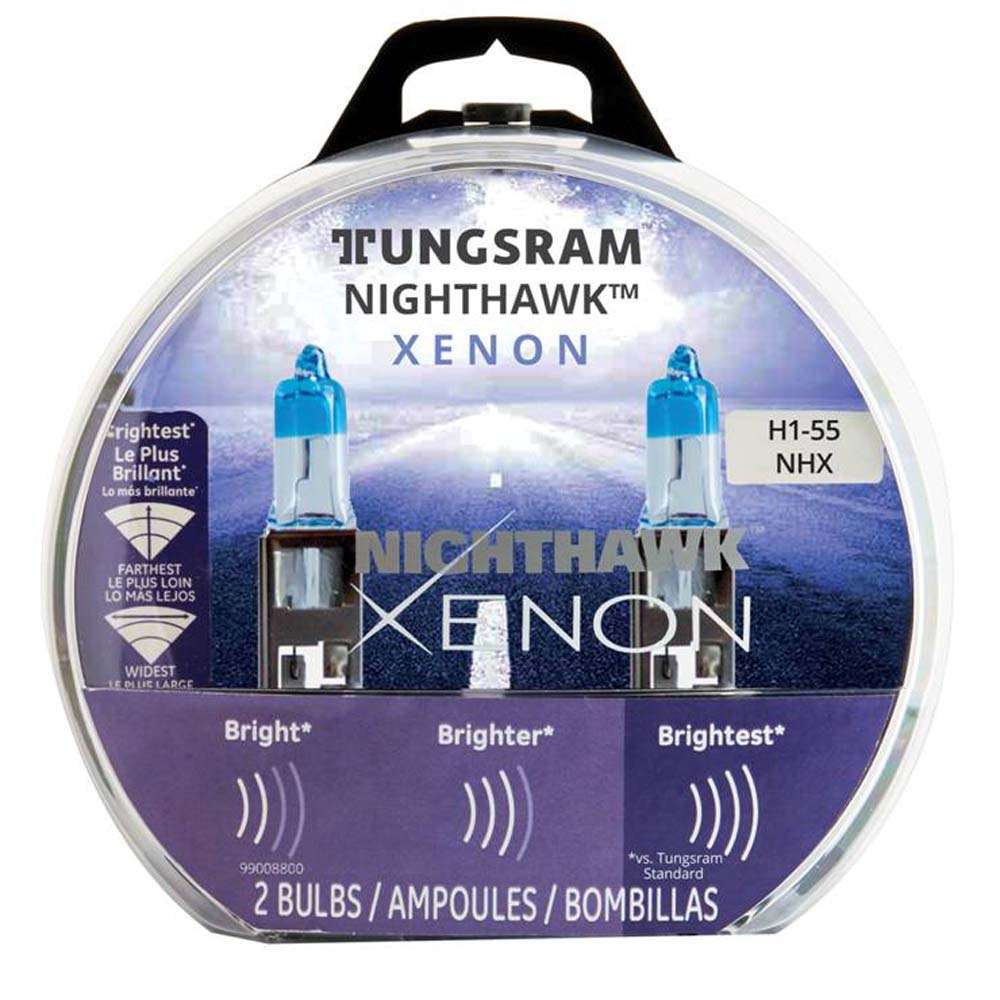 2Pk - Tungsram H1-55NH Nighthawk Xenon head lamps Automotive Bulb