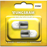 2Pk - Tungsram R10W Standard Miniatures Automotive Bulb
