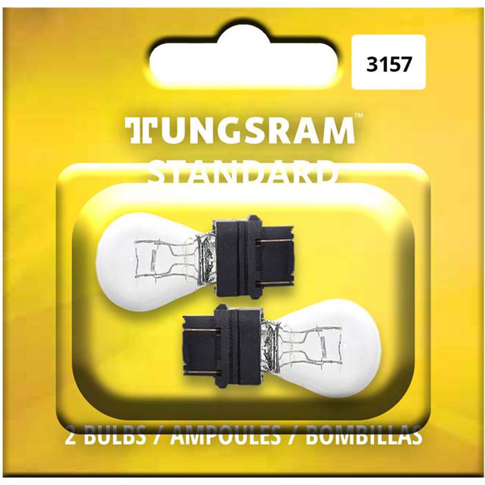 2Pk - Tungsram 3157 Standard Miniatures Automotive Bulb