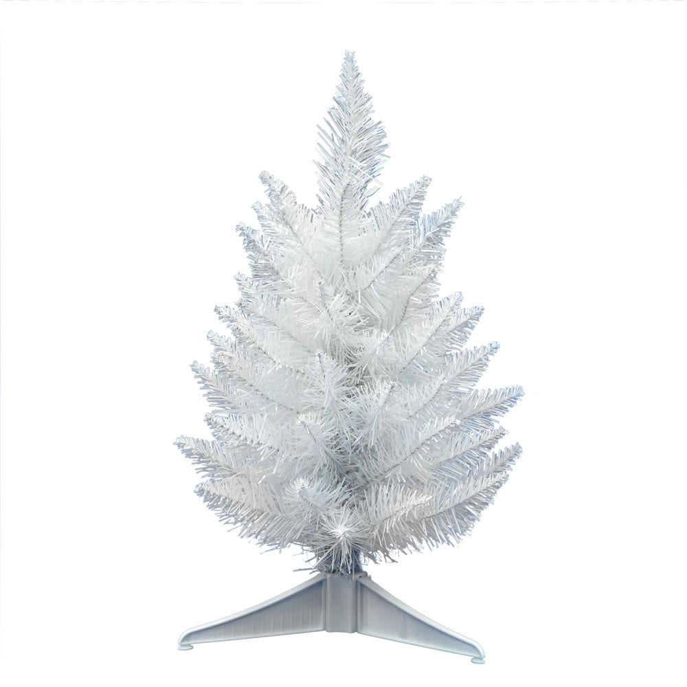 Vickerman 1.5 ft. Crystal White 55 Tips Christmas Tree