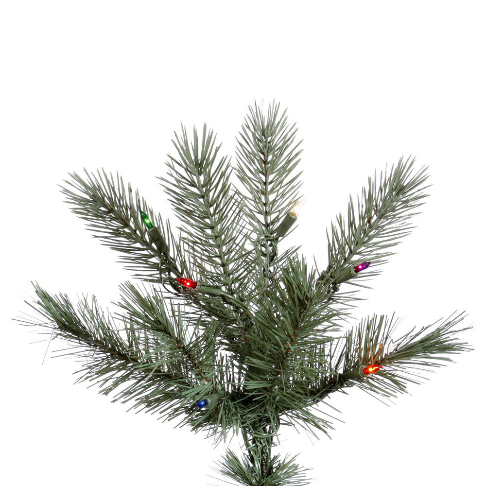 Vickerman 6.5Ft. Green 976 Tips Christmas Tree 400 Multi-color Italian LED