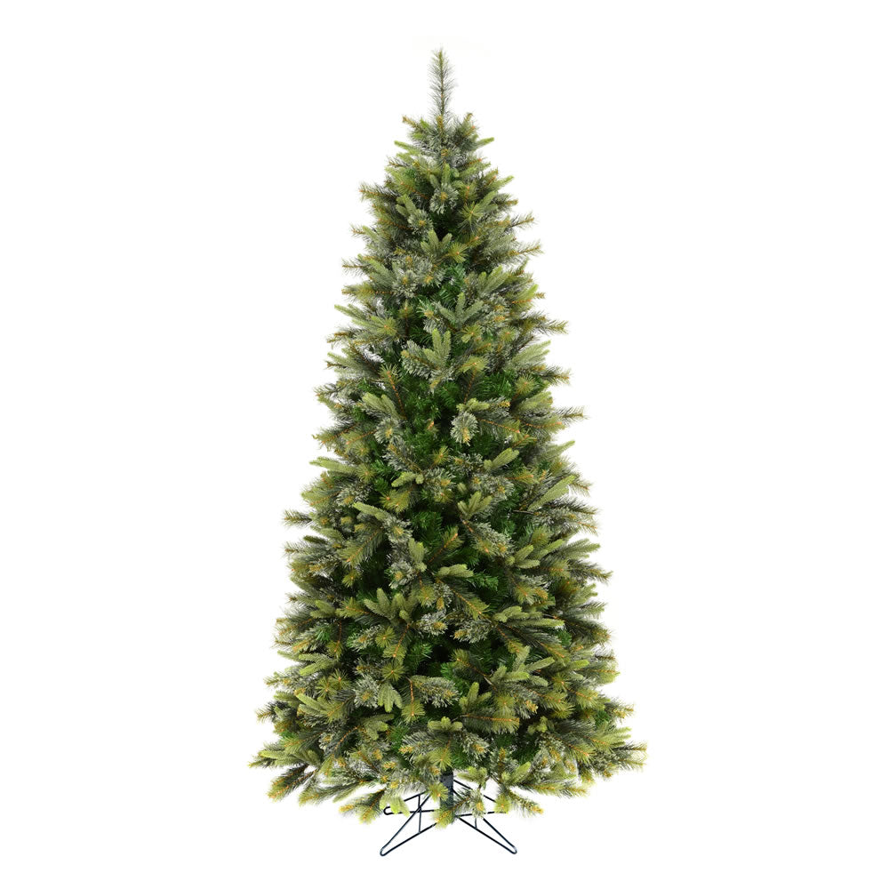 Vickerman 9.5Ft. Green 2168 Tips Christmas Tree 1000 Clear Dura-Lit