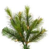 Vickerman 9.5Ft. Green 2168 Tips Christmas Tree 1000 Multi-color Dura-Lit