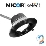 Nicor CLR-Select 6-inch Black Commercial Canless LED Downlight Kit_3