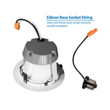 DCG Series 4 in. White Gimbal LED Recessed Downlight, 2700K_3