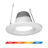 DCG Series 6 in. White Gimbal LED Recessed Downlight, 2700K_1