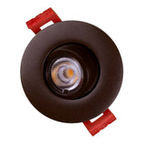 NICOR 2-inch LED Gimbal Recessed Downlight in Oil-Rubbed Bronze, 2700K_4