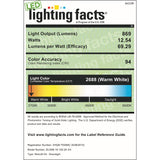 NICOR 6 in. LED Gimbal Downlight Retrofit Kit for 5 and 6 in. Housings, 2700K_3