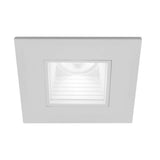 NICOR 2 in. Square LED Downlight with Baffle Trim in White, 2700K - BulbAmerica