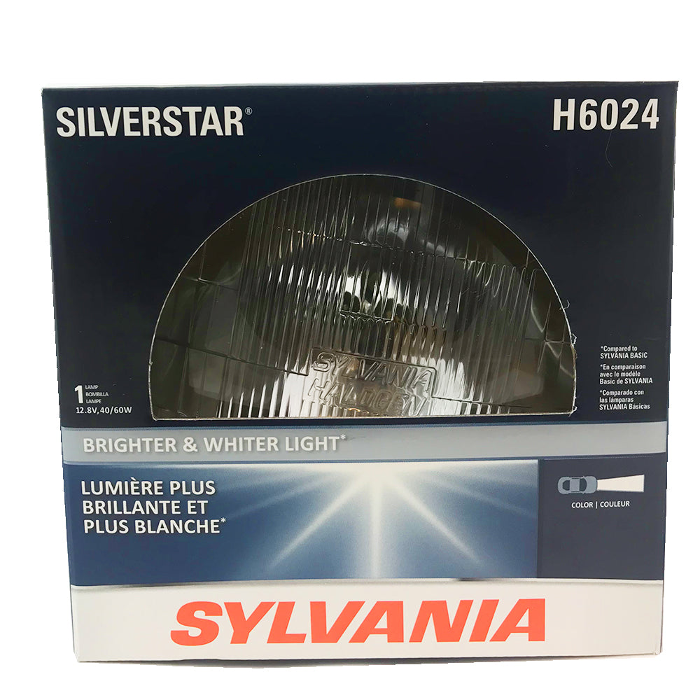 SYLVANIA H6024 2D1 SilverStar High Performance Halogen Headlight 7" Round PAR56