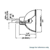 EXY MR13 Replacement 250w 82v GX5.3 Halogen Light Bulb - BulbAmerica